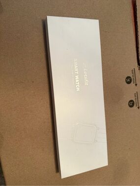 Letsfit Smart Watch in White - Lightweight Fitness Tracker